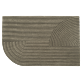 Muuto Relevo Wool Rug Taupe