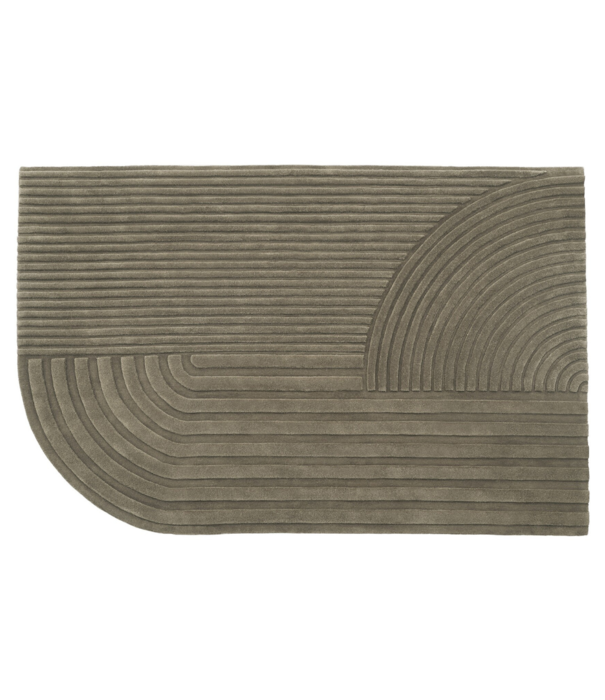 Muuto  Muuto Relevo Wool Rug Taupe