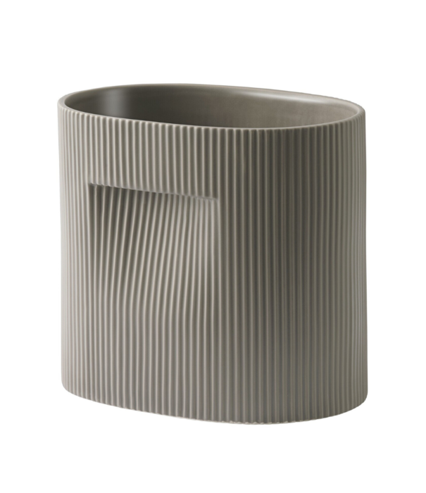 Muuto Ridge Planter  /  H-24 cm