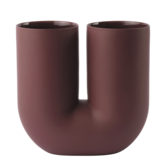 Muuto - Kink Vase Deep Red