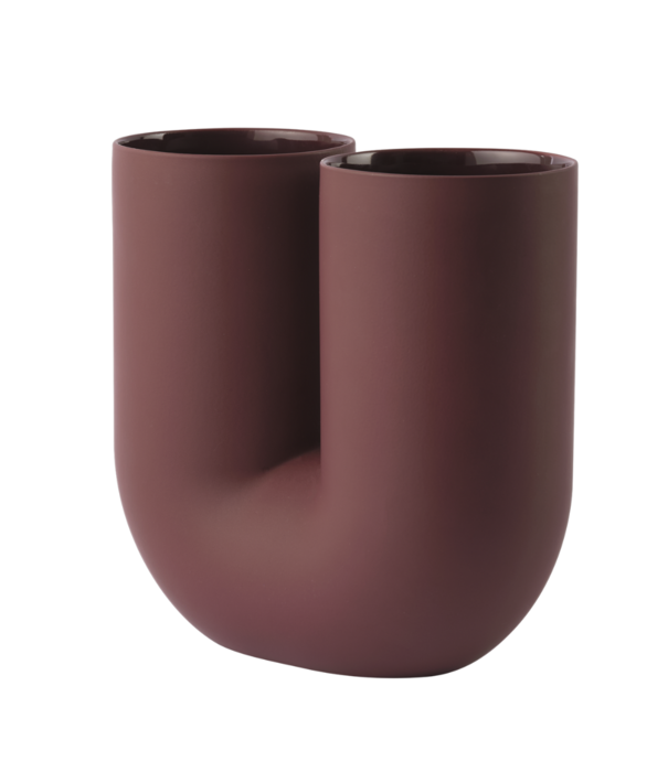 Muuto Kink Vase Deep Red