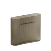Muuto Ridge Frosted Vaas Taupe