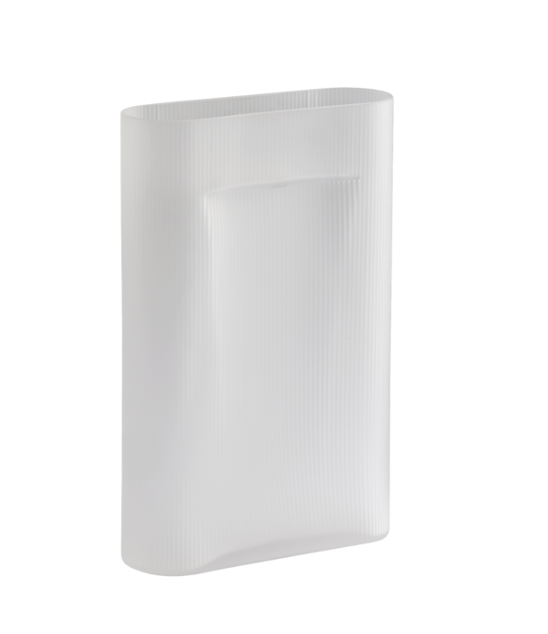 Muuto Ridge Frosted Vaas White