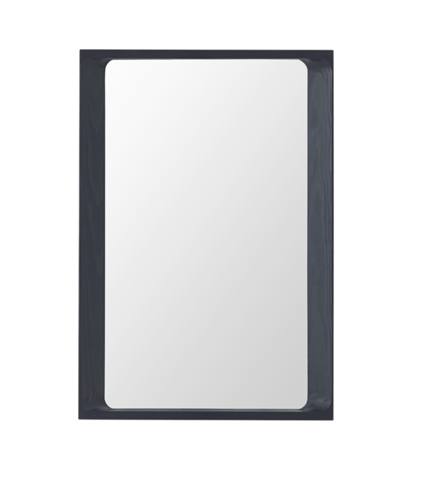 Muuto Arced spiegel small midnight blue
