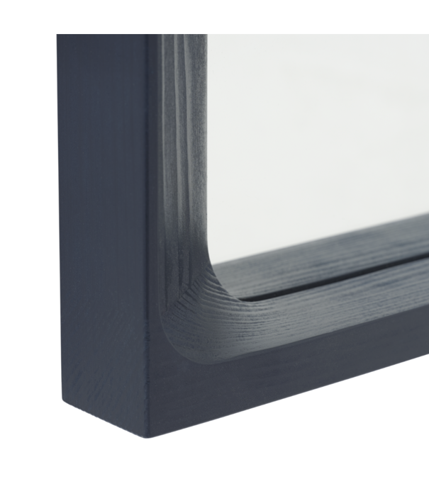 Muuto Arced spiegel small midnight blue