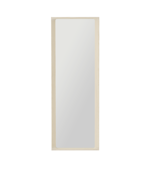 Muuto  Arced mirror wood large natural spruce