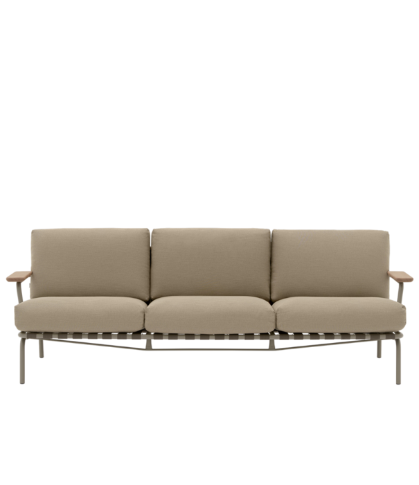 Muuto  Muuto Outdoor, Muuto Settle Outdoor Sofa, 3-zits Bank