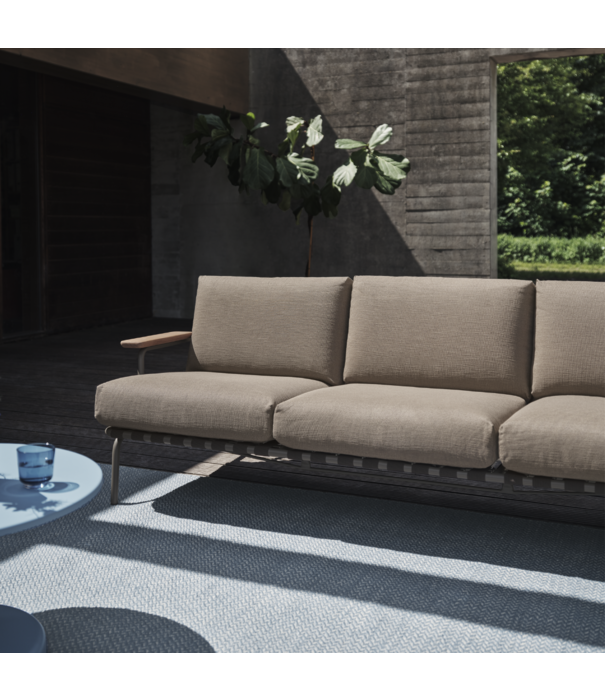 Muuto  Muuto Outdoor, Muuto Settle Outdoor Sofa, 3 seater