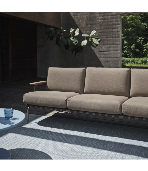 Muuto  Muuto Outdoor, Muuto Settle Outdoor Sofa, 3-zits Bank