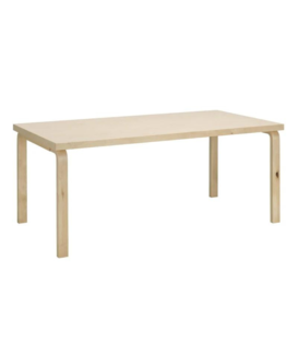 Artek Aalto Table 83 Rectangular wild birch 182cm