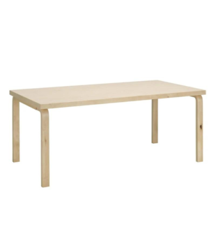 Artek Aalto Table 83 Rectangular Wild Birch 182 x 91