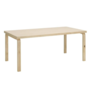 Artek Forest Collection, Aalto Table 83 rectangular, wild berken  L182