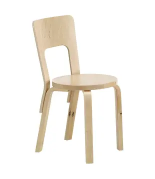 Artek Stoel 66 wild berken