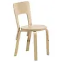 Artek Aalto Chair 66 wild birch, natural lacquered