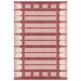 Röllakan Iris Rug - Raspberry