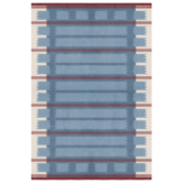 Röllakan Iris Rug - Petrol