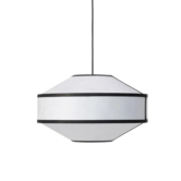 New Works Kite Pendant Light white/black