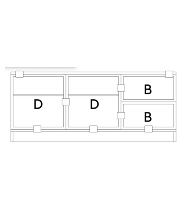 Muuto  Muuto Stacked Storage System,  Stacked Seat Pad variants