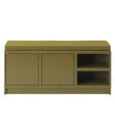 Muuto Stacked Bench combination with seat cushion