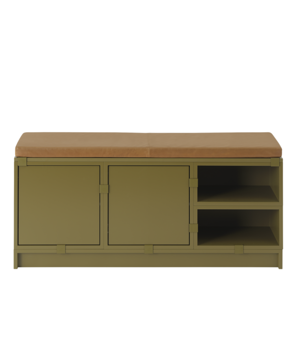 Muuto  Muuto Stacked Bank combinatie met zitkussen