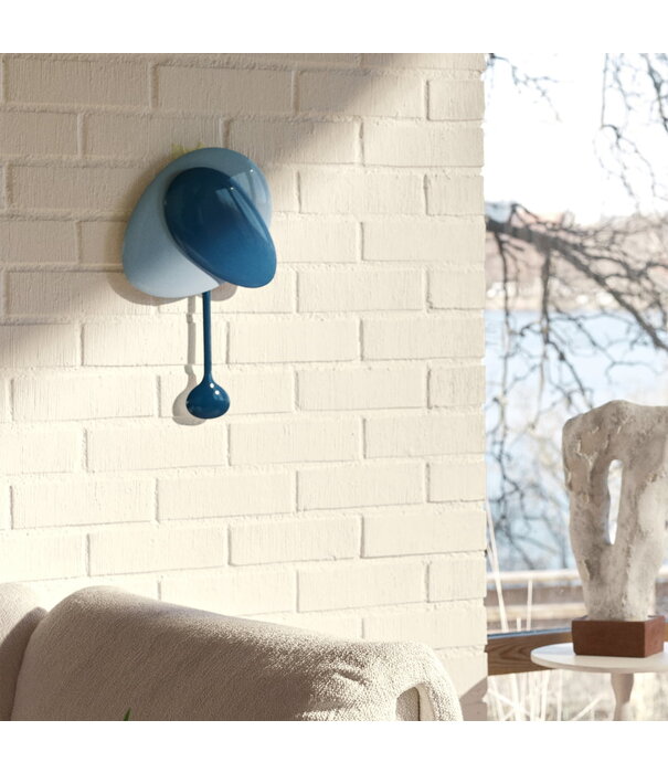 Design House Stockholm  Design House Stockholm Mellow Wall Clock  aluminium