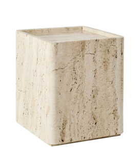 Gubi Pietra Side Table travertine