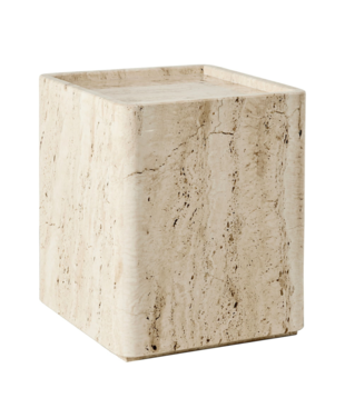 Gubi Pietra Side Table travertine