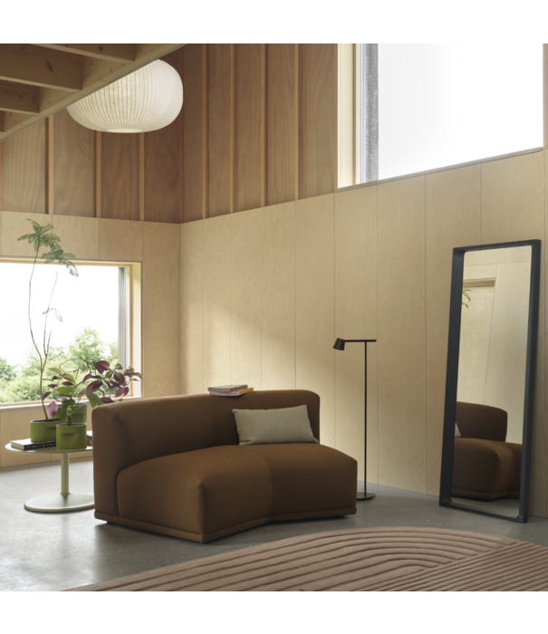 Muuto Connect Sofa Module M Angle, stof Grain