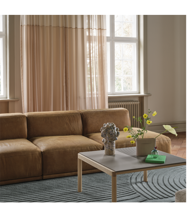 Muuto Connect Soft 2-seater Sofa config.2, Ecriture 910