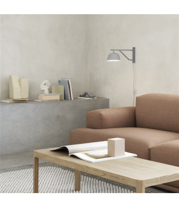 Muuto  Muuto Connect 3-zits Bank, rechts open