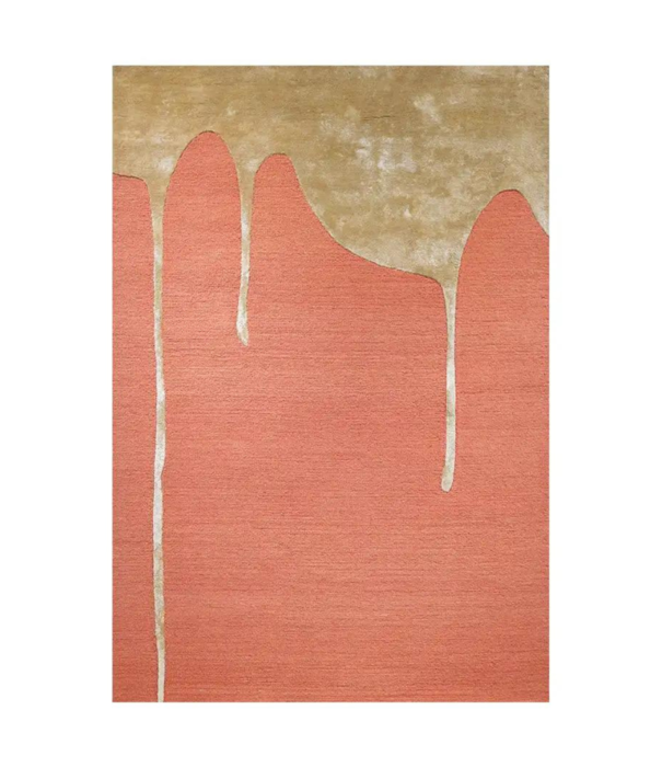 Finarte Finarte Sula Tencel peach rug / wool