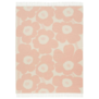Marimekko Unikko Wool Blanket Pink 130 x 180