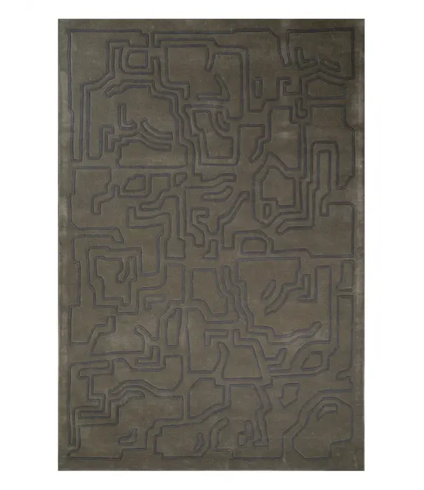 Massimo Copenhagen  Massimo  Structures 2.0 Rug Wool Arctic Green