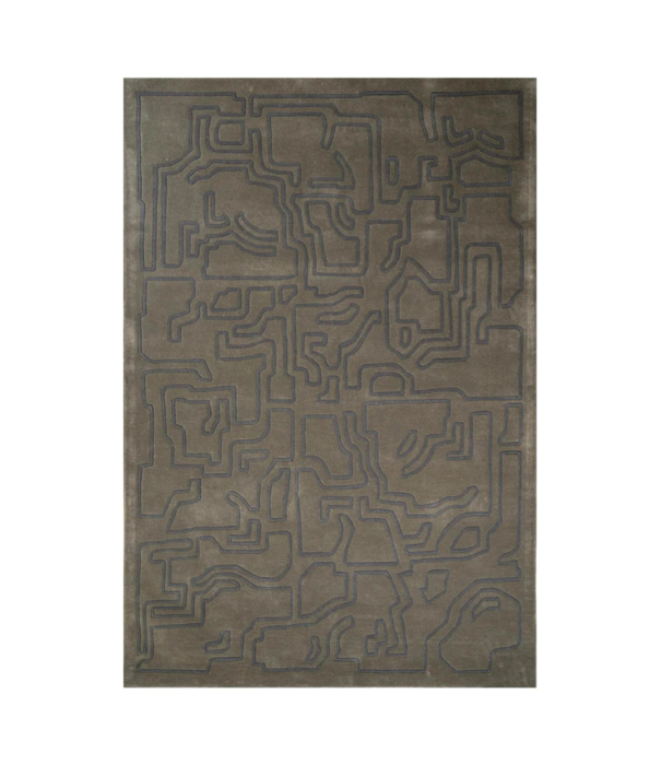 Massimo Copenhagen  Massimo -Structures 2.0 Rug Arctic Green / wool