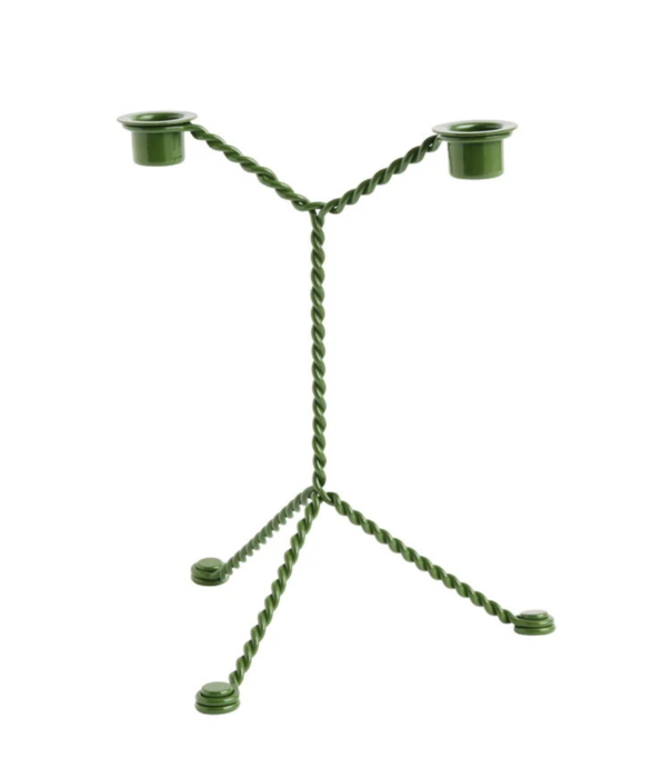 Hay  Hay Wire Candlestick / steel