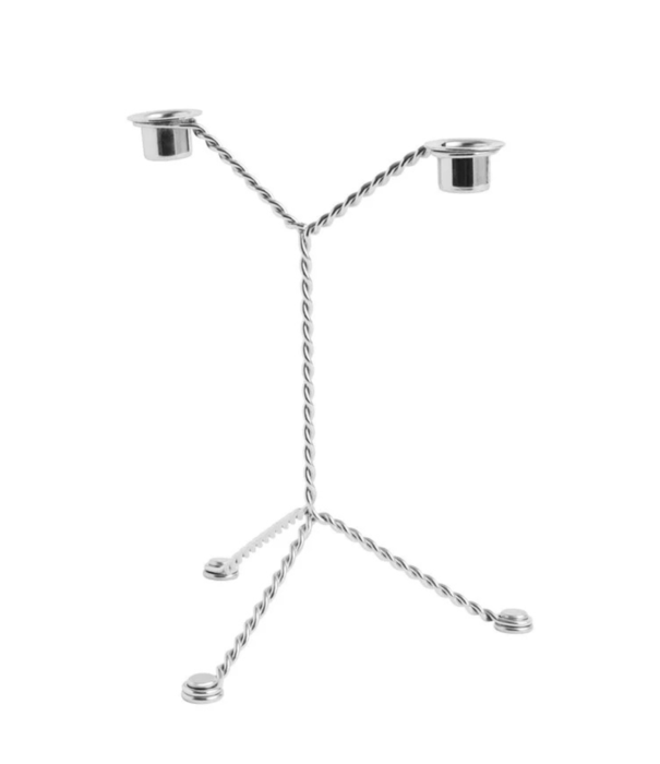 Hay  Hay Wire Candlestick / steel