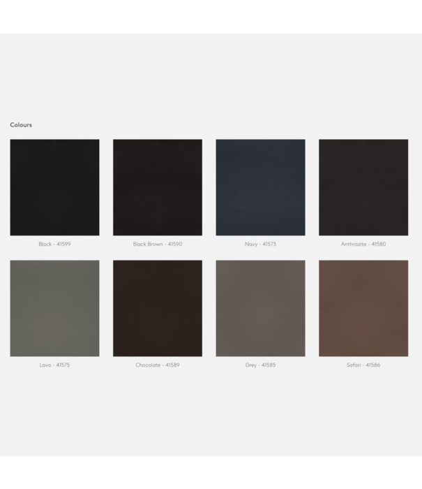 Normann Copenhagen  Normann Copenhagen Frame Bank Ultra leer zwart , hoge zit L80