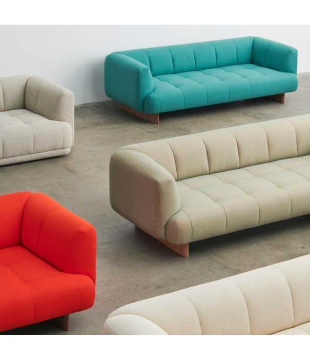 Hay  Hay Quilton Lift 3-seater Sofa Naveli 753, walnut