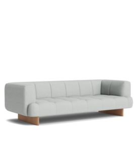 Quilton Lift 3 seater Sofa Naveli 113, oak base