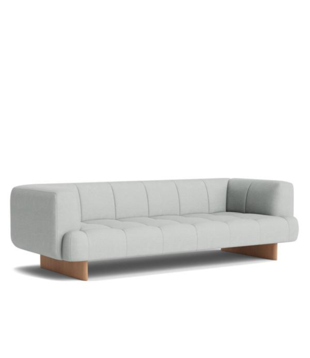 Hay  Hay Quilton Lift 3-seater Sofa Naveli 113, oak base