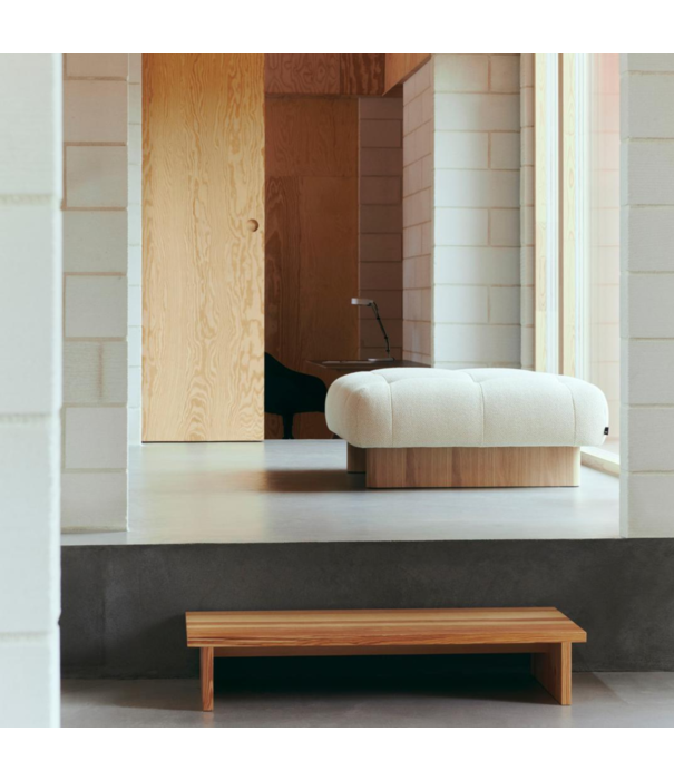 Hay  Hay Quilton Lift Ottoman, houten onderstel, varianten