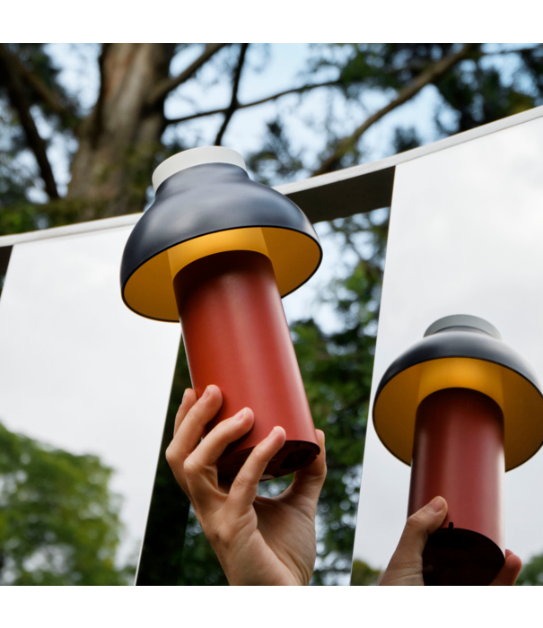 Hay  Hay PC Portable Lamp No 2 - Iron Red