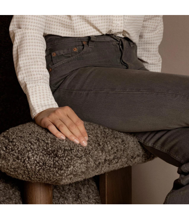 Audo Audo Brasilia 2-zits Bank donker eiken, Baru 0450 Gold