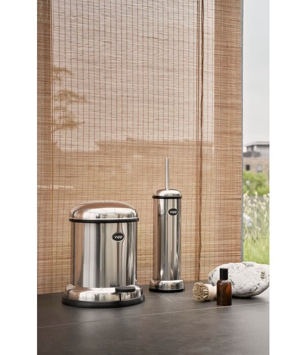 Vipp  Vipp 11W Toilet Brush Wall Stainless Steel