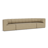 Audo Seamline Modular Sofa 4 seater, configuration 1 - boucle 02