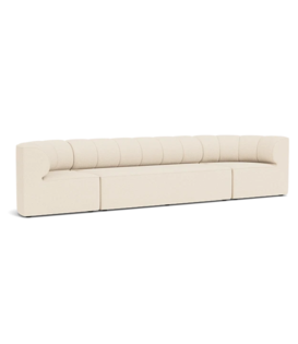 Audo Eave Seamline Modular Bank 4 zits , configuratie 1 - Logan Jasmine