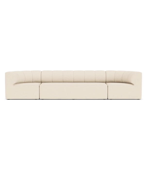 Audo Audo Eave Seamline Modular Bank 4 zits , configuratie 1 - Logan Jasmine