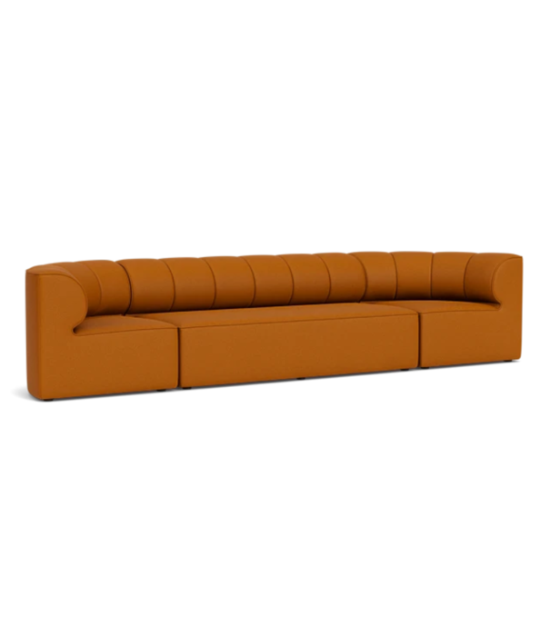 Audo Audo Eave Seamline Modular Bank 4 zits , configuratie 1 - Oaxaca 560