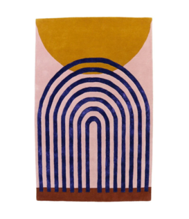 Finarte Atrium Vloerkleed pink-gold