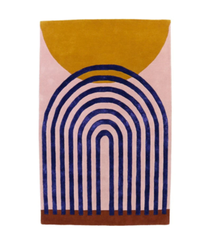 Finarte Atrium Rug pink-gold